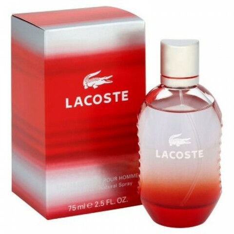 lacoste red 125