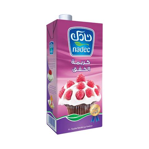 Buy Nadec Whipping Cream 1 L Online Shop Fresh Food On Carrefour Saudi Arabia